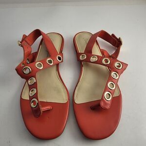 Amelia Grace coral open toe sandals